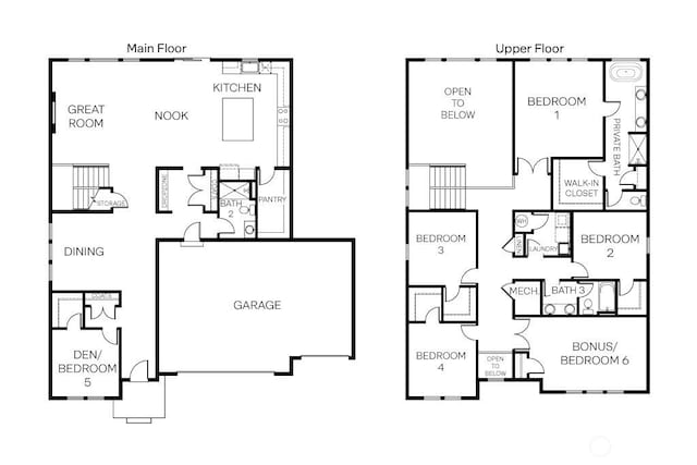 769 SE 12th Pl Unit 29, North Bend, WA 98045 - floor plan / room layout