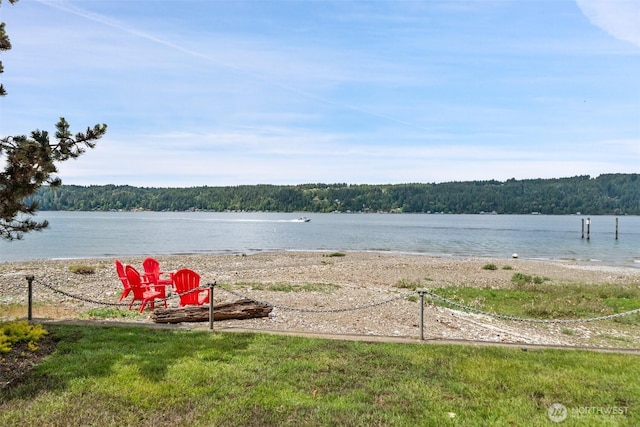 11521 E State Route 106, Union, WA 98592 - water view with a heavily wooded area