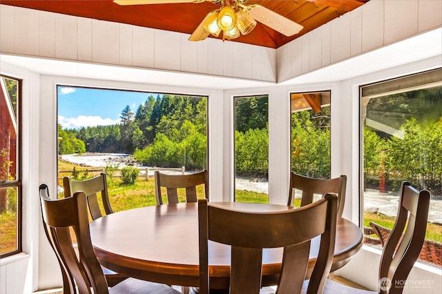 11318 583rd Ave E, Enumclaw, WA 98022 - sunroom with plenty of natural light and wooden ceiling