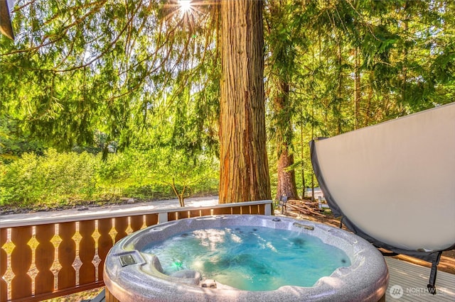 11318 583rd Ave E, Enumclaw, WA 98022 - exterior view of a hot tub