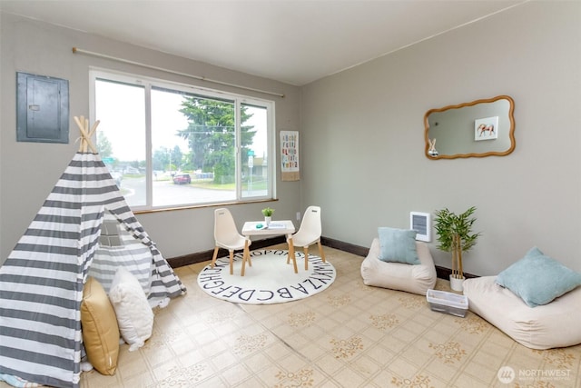 13812 Golden Given Rd E, Tacoma, WA 98445 - game room with electric panel and baseboards