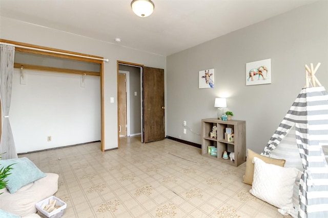 13812 Golden Given Rd E, Tacoma, WA 98445 - bedroom with baseboards and tile patterned floors