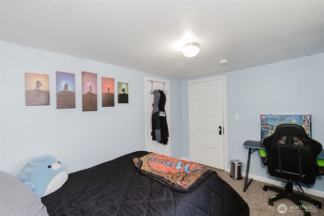 2395 SE Salmonberry Rd, Port Orchard, WA 98366 - carpeted bedroom with baseboards