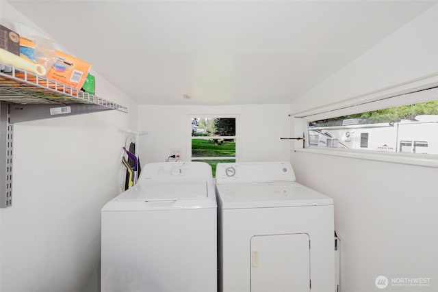 2395 SE Salmonberry Rd, Port Orchard, WA 98366 - laundry room featuring washing machine and clothes dryer