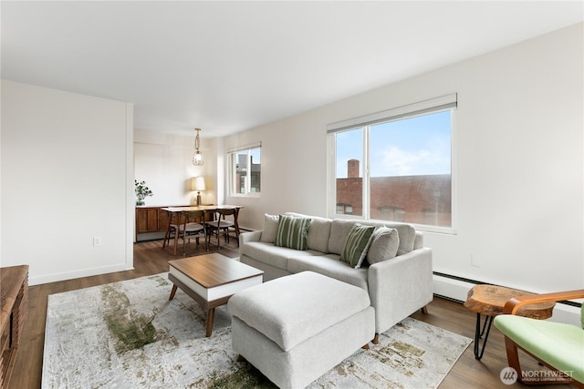1200 Boylston Ave Unit 505, Seattle, WA 98101 - living area featuring wood finished floors