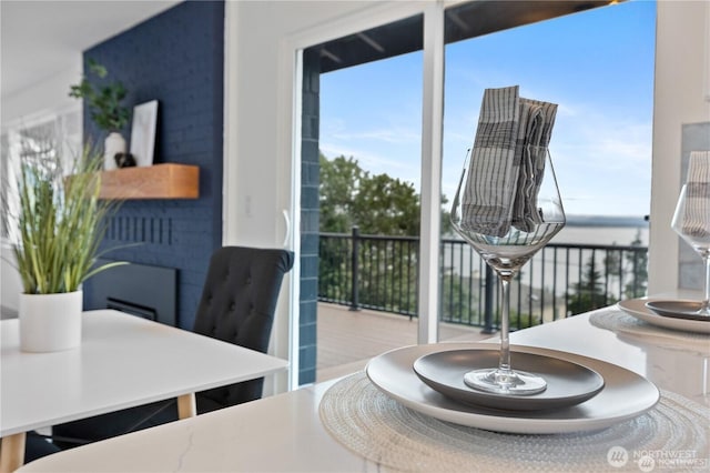 1345 Rainbow Ln, Camano Island, WA 98282 - dining area featuring plenty of natural light