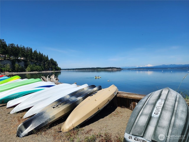 1345 Rainbow Ln, Camano Island, WA 98282 - dock area with a water view