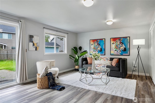 2 199th Pl SE, Bothell, WA 98012 - living area with wood finished floors and baseboards