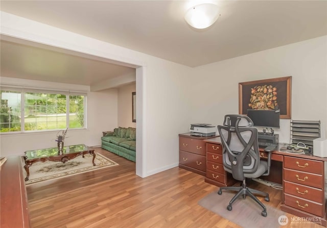 5610 Norpoint Way NE, Tacoma, WA 98422 - office space featuring light wood-type flooring and baseboards