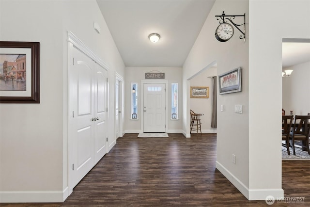 1172 Matterhorn Loop, Camano Island, WA 98282 - foyer featuring dark wood finished floors and baseboards