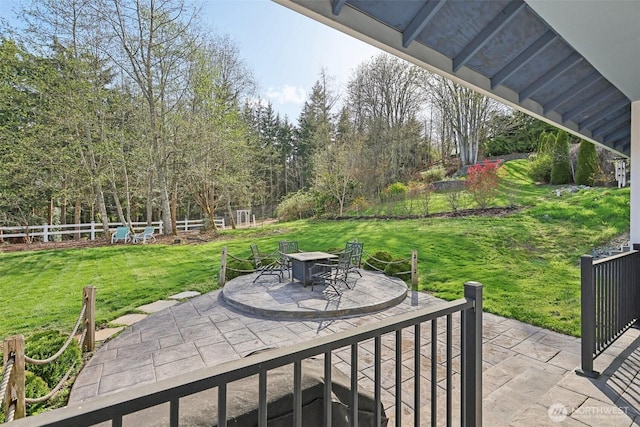 1172 Matterhorn Loop, Camano Island, WA 98282 - view of patio / terrace featuring outdoor dining area