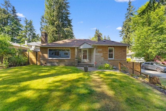 7715 236th St SW, Edmonds, WA 98026 - view of front of house featuring a chimney