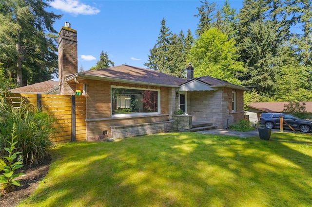 7715 236th St SW, Edmonds, WA 98026 - view of front of home featuring a chimney and stone siding
