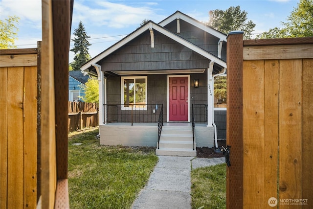 3514 S Tyler St, Tacoma, WA 98409 - view of front of home featuring a porch