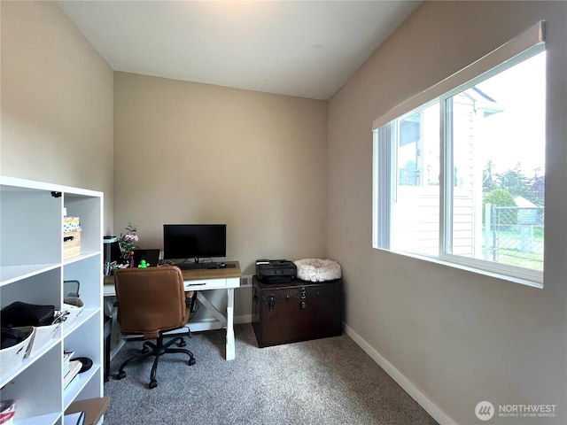 6612 E B St, Tacoma, WA 98404 - office space with carpet flooring and baseboards