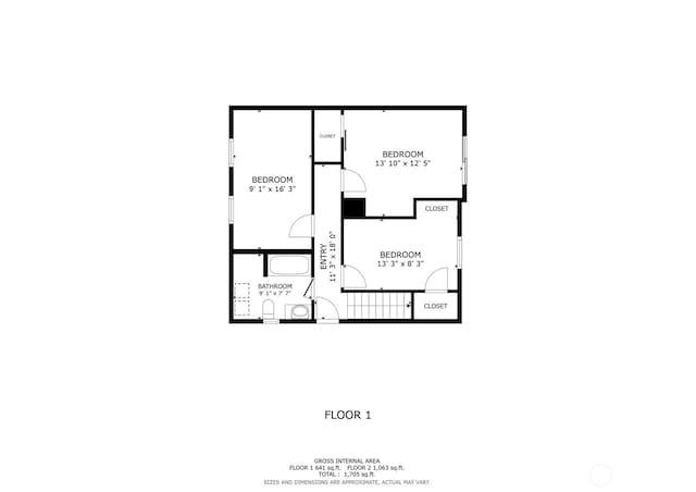 177 N Razor Clam Dr SW, Ocean Shores, WA 98569 - room layout