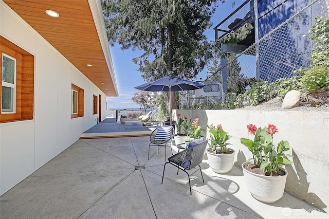 275 Maple St, Camano Island, WA 98282 - view of patio featuring a deck