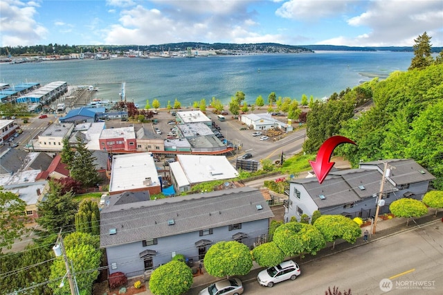 817 Kitsap St, Port Orchard, WA 98366 - bird's eye view of a nearby body of water