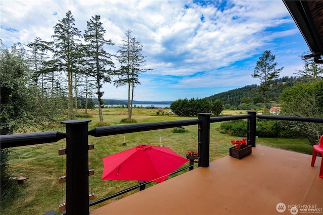 54 Center View Dr, Decatur Island, WA 98221 - view of patio / terrace