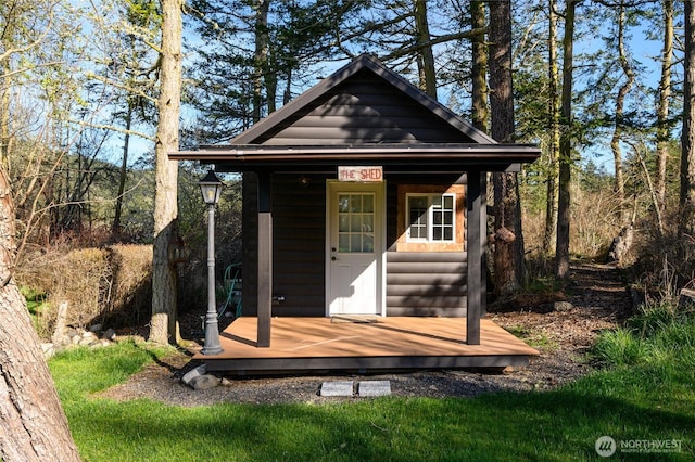 54 Center View Dr, Decatur Island, WA 98221 - view of outdoor structure