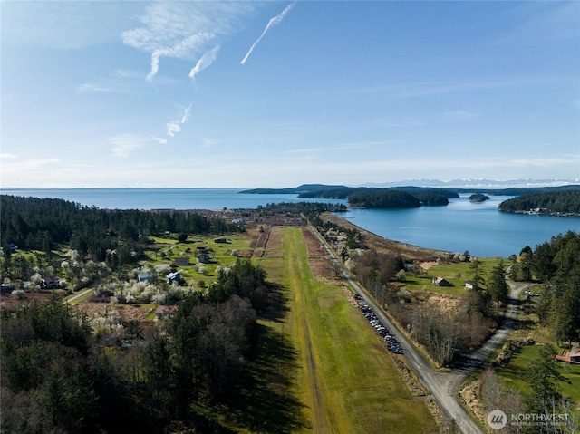 54 Center View Dr, Decatur Island, WA 98221 - drone / aerial view of a nearby body of water