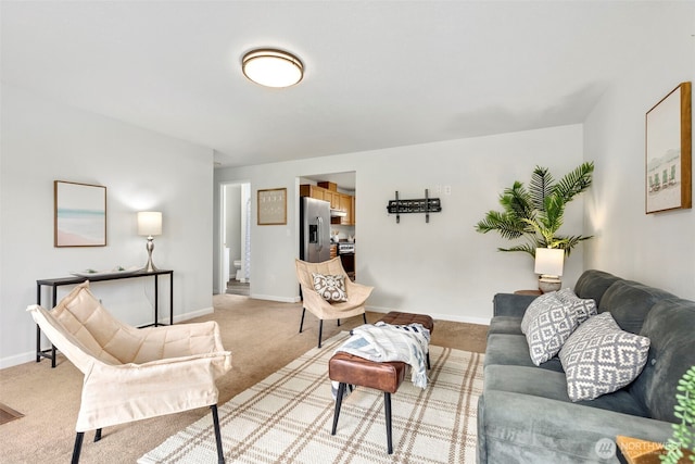7475 Trica Ave, Bremerton, WA 98311 - living area with light colored carpet and baseboards