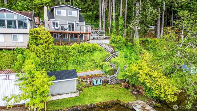 1201 Summit Lake Shore Rd NW, East Olympia, WA 98502 - view of subject property
