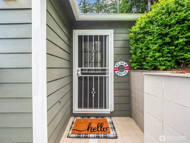 1201 Summit Lake Shore Rd NW, East Olympia, WA 98502 - view of doorway to property