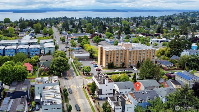 6348 34th Ave SW Unit C, Seattle, WA 98126 - drone / aerial view of a nearby body of water