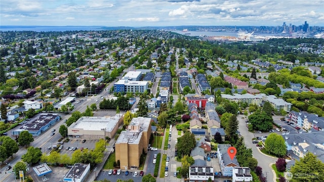 6348 34th Ave SW Unit C, Seattle, WA 98126 - aerial view of property and surrounding area