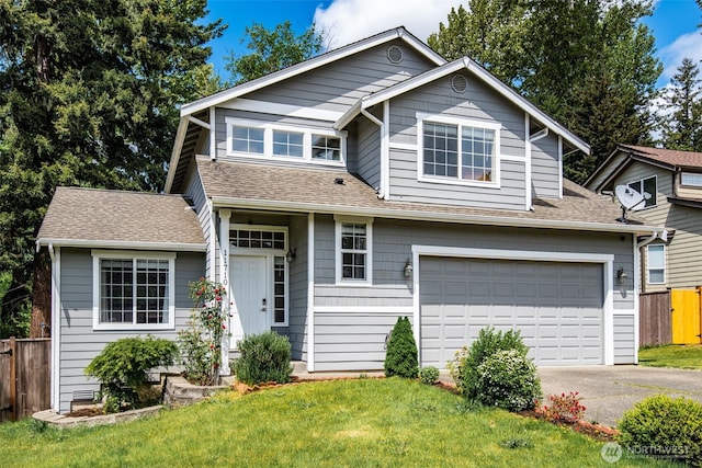 11710 SE 310th St, Auburn, WA 98092 - view of front of house featuring driveway, a garage, and a shingled roof