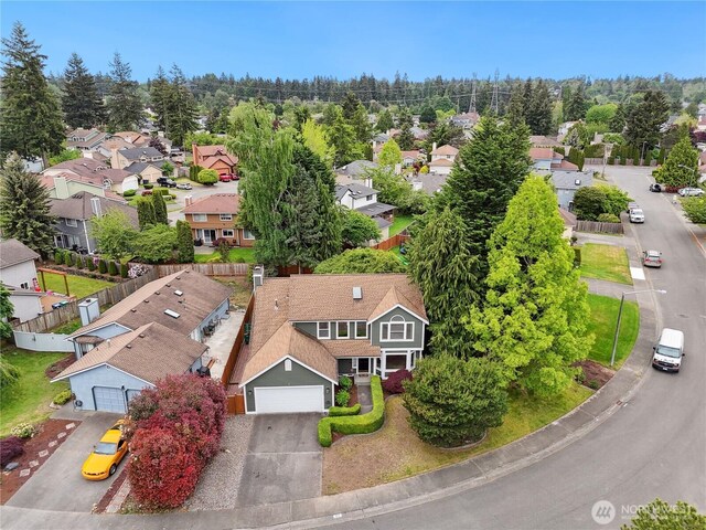 1015 SW 348th Pl, Federal Way, WA 98023 - aerial view of residential area