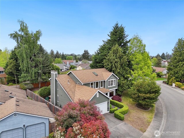 1015 SW 348th Pl, Federal Way, WA 98023 - aerial view of residential area