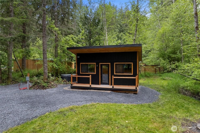 34208 343rd Avenue Ct E, Ashford, WA 98304 - view of outbuilding with a view of trees