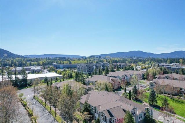 7732 Fairway Ave SE Unit 203, Snoqualmie, WA 98065 - aerial view of mountains