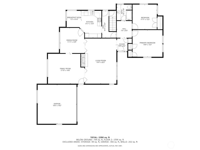 1515 19th Ave, Longview, WA 98632 - home floor plan