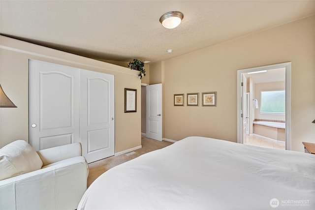 2570 Island View Ln, Lummi Island, WA 98262 - bedroom featuring light carpet and baseboards