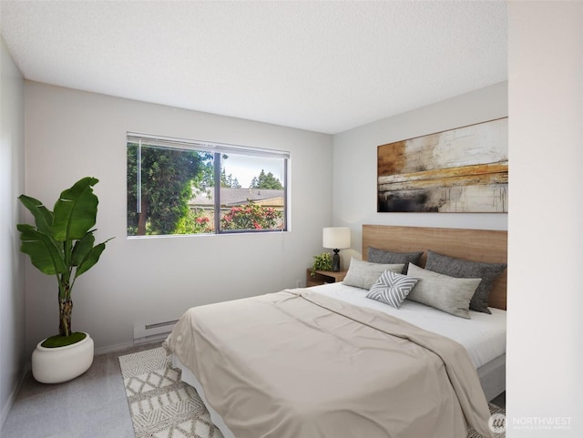 821 Essex Pl NE Unit 1-B, Lacey, WA 98516 - bedroom with a baseboard heating unit and baseboards
