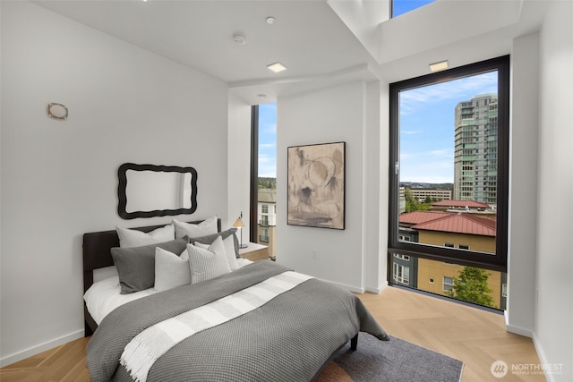 999 110th Ave NE Unit 600, Bellevue, WA 98004 - bedroom with baseboards