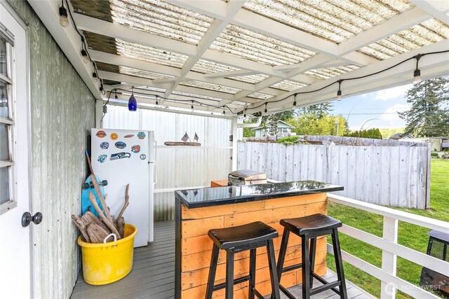 5142 Seaview Dr, Blaine, WA 98230 - view of patio / terrace
