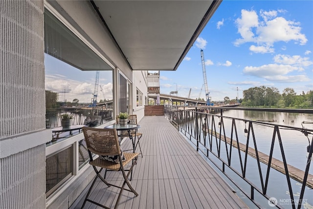2524 Boyer Ave E Unit 108, Seattle, WA 98102 - balcony featuring a water view