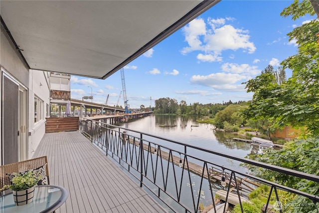 2524 Boyer Ave E Unit 108, Seattle, WA 98102 - balcony featuring a water view