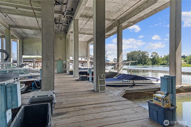 2524 Boyer Ave E Unit 108, Seattle, WA 98102 - dock area featuring a water view