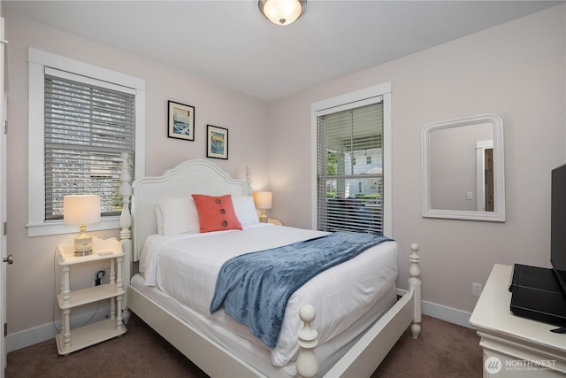 34 Seastar Ln, Pacific Beach, WA 98571 - bedroom with dark colored carpet and baseboards