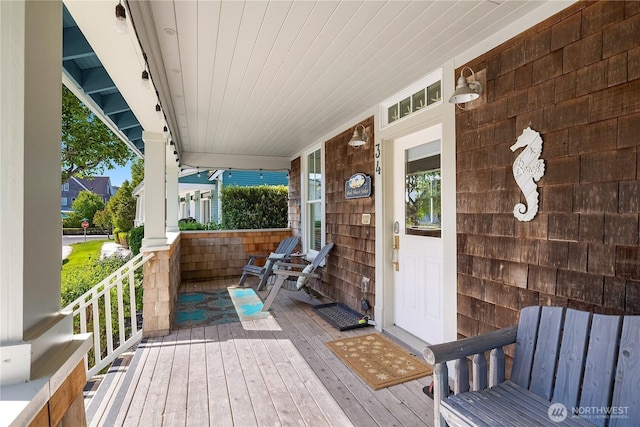 34 Seastar Ln, Pacific Beach, WA 98571 - view of wooden porch