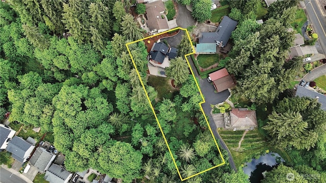 10802 NE 27th Ct, Vancouver, WA 98686 - aerial view of residential area with property boundaries highlighted