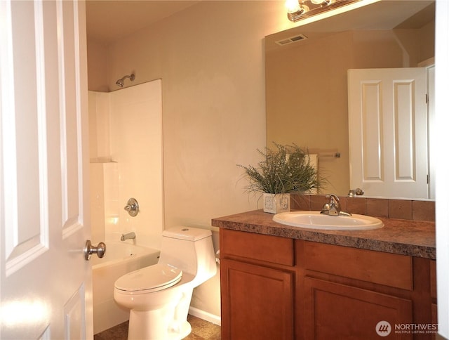 26133 242nd Ave SE, Maple Valley, WA 98038 - full bathroom with vanity, toilet, and bathtub / shower combination