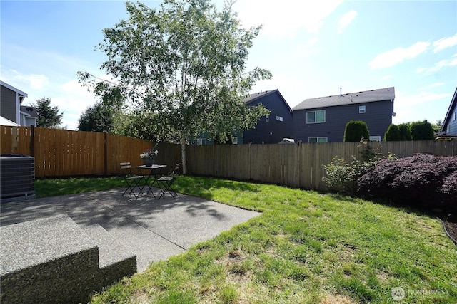 26133 242nd Ave SE, Maple Valley, WA 98038 - view of yard with a patio area and central AC