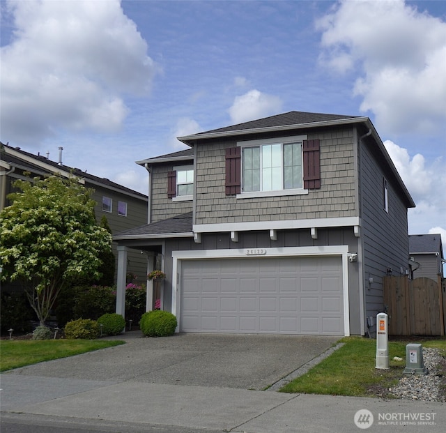 26133 242nd Ave SE, Maple Valley, WA 98038 - view of front of property with a garage and asphalt driveway