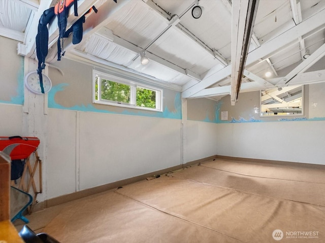 4116 25th Ave SW, Seattle, WA 98106 - empty room with concrete floors